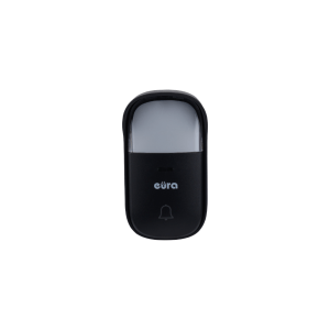 Bevielis durų skambutis Eura WDP-52A3 Black