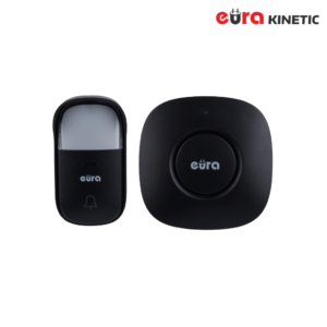 Bevielis durų skambutis Eura WDP-52A3 Black