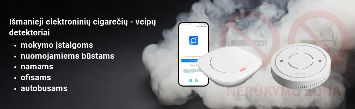 išmanieji veipų detektoriai