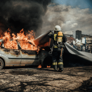 Nedegus audeklas automobiliams