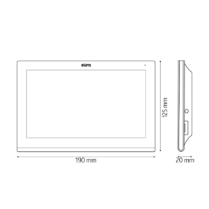 Monitorius Eura VDA-09C5