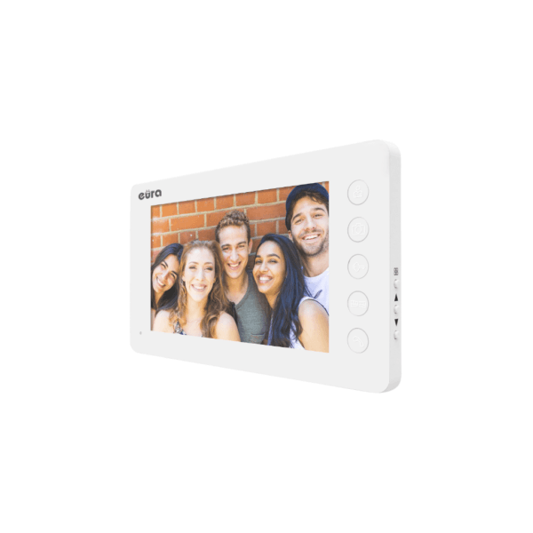 Vaizdo domofonas Eura VDP-76A3 White