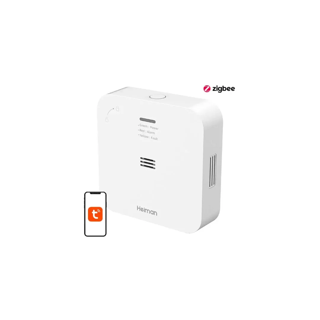 Išmanus anglies monoksido detektorius Heiman WS-720ES