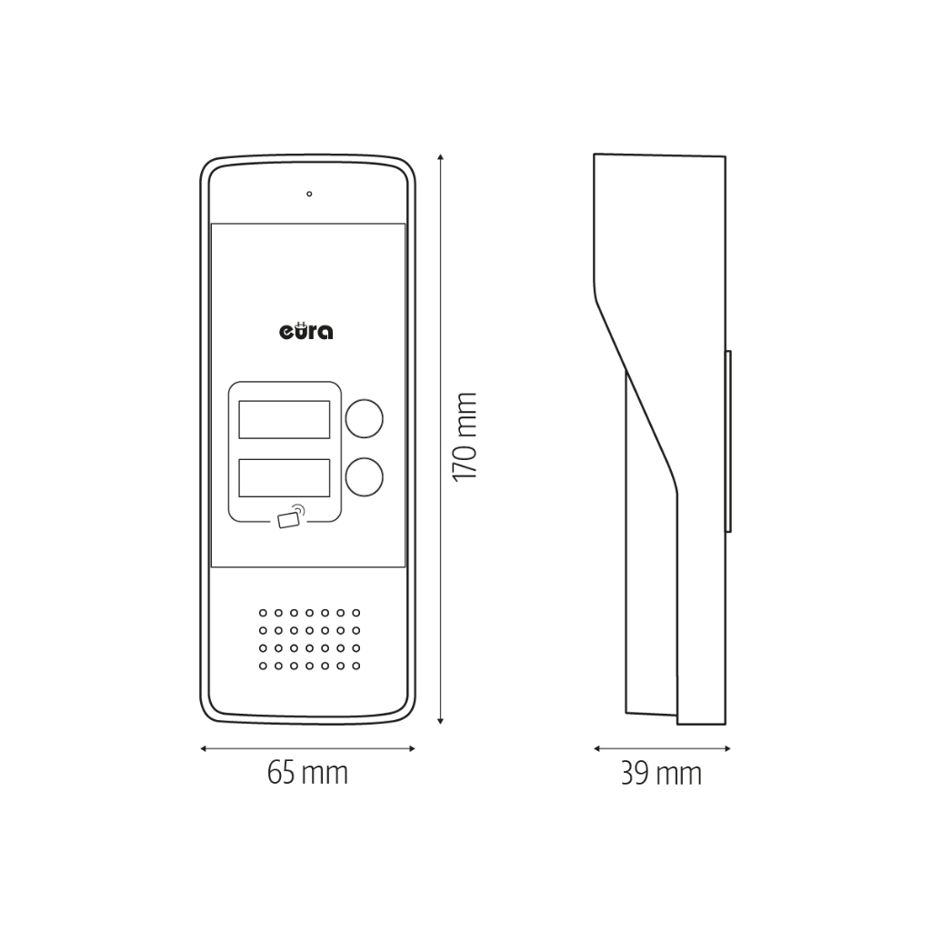 Domofonas Eura ADP-26A3