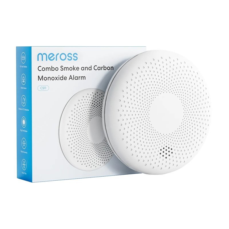 Dūmų ir anglies monoksido detektorius Meross CS11-EU