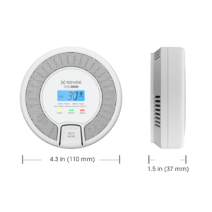 Anglies monoksido detektorius X-Sense CO03D