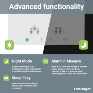 Anglies monoksido detektorius FireAngel FA6829S