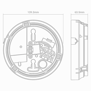 Belaidžio ryšio bazė FireAngel RF-BW-T
