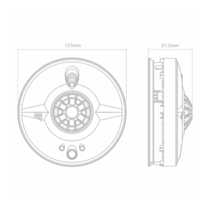 Karščio detektorius FireAngel HW1-EUT 230V