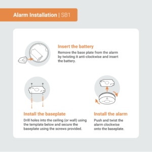 Optinis dūmų detektorius FireAngel SB1-T