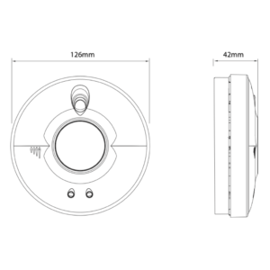 Optinis dūmų detektorius FireAngel SW1-EUT