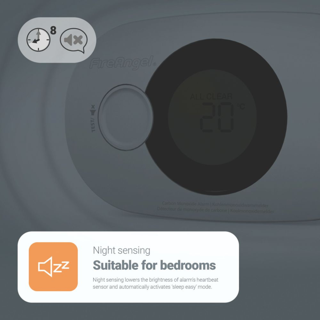 Smalkiu CO detektorius FireAngel FA3322-INT