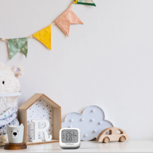 Temperatūros ir drėgmės jutiklis su LCD ekranu FireAngel FA7312-EUX4