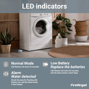 Vandens nuotėkio jutiklis FireAngel FA7011-EUX4
