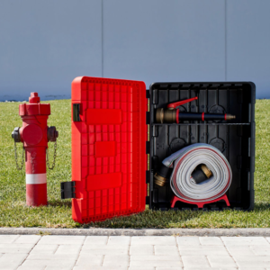 Dėžė gaisrinei žarnai DAKEN Dual