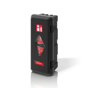 Gesintuvo dėžė DAKEN Adamant 6kg (juoda su langeliu ir laikikliais)