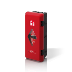 Gesintuvo dėžė DAKEN Adamant 6kg (raudona, su langeliu ir laikikliais)