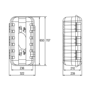 Gesintuvo dėžė DAKEN Strike 9-12kg