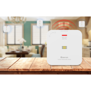 Išmanus sujungiamas anglies monoksido detektorius Heiman HM-720ES