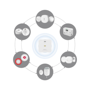 Išmanus sujungiamas anglies monoksido detektorius Heiman HM-720ES
