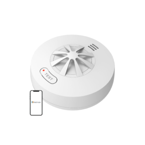 Išmanus sujungiamas karščio detektorius Heiman HM-5HW