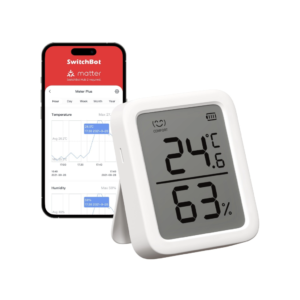 Išmanus temperatūros ir drėgmės matuoklis SwitchBot Meter Plus