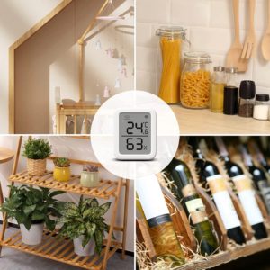 Išmanus temperatūros ir drėgmės matuoklis SwitchBot Meter Plus