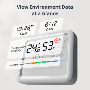 Išmanus temperatūros ir drėgmės matuoklis SwitchBot Meter Pro