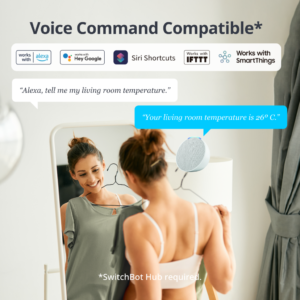 Išmanus temperatūros ir drėgmės matuoklis SwitchBot Meter Pro