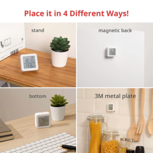 Išmanus temperatūros ir drėgmės matuoklis SwitchBot Meter