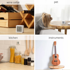 Išmanus temperatūros ir drėgmės matuoklis SwitchBot Meter