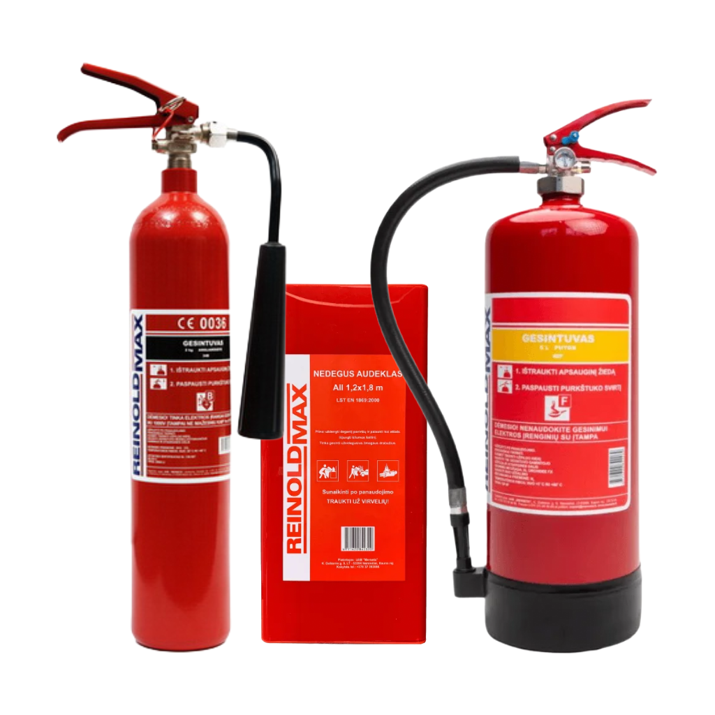 Priešgaisrinis rinkinys komercinei virtuvei Euratech