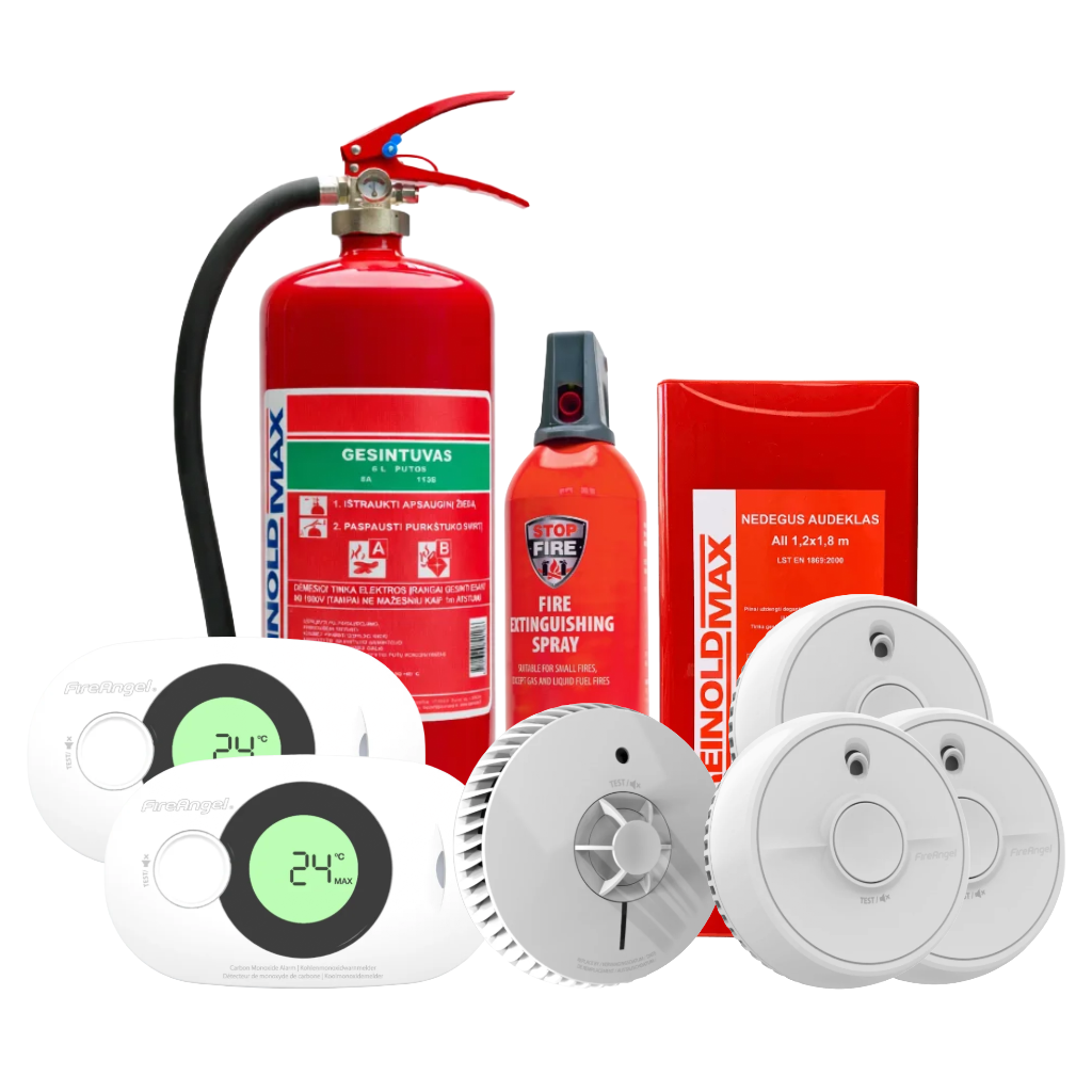 Priešgaisrinis rinkinys namui Euratech Standard