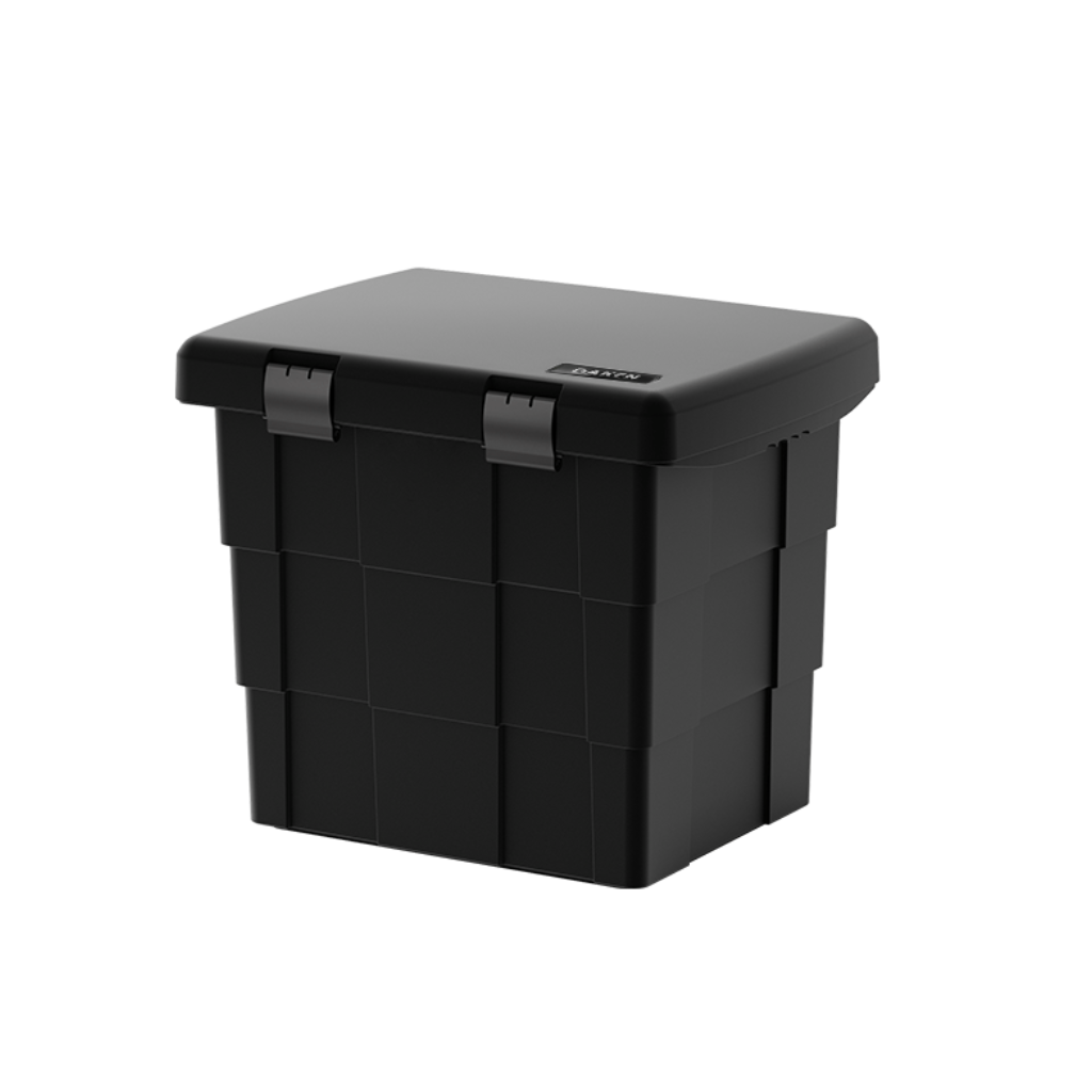 Sandari dėžė smėliui arba druskai laikyti DAKEN Pitbox (juoda)