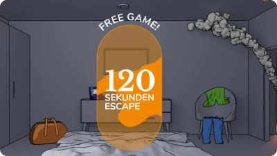 120 sekundžių pabėgimo žaidimas – ar žinote, kaip elgtis gaisro metu?