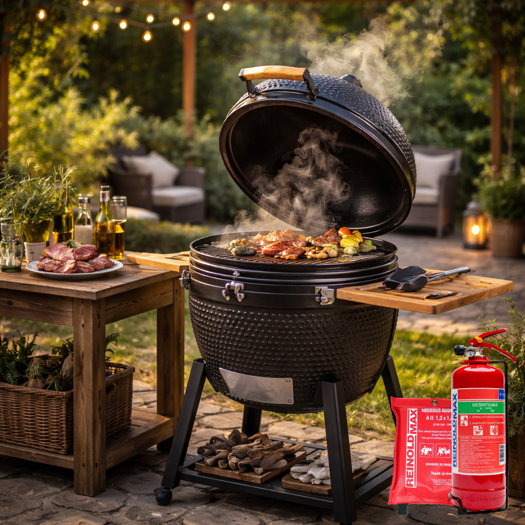 Priešgaisrinis rinkinys kepsninei Euratech