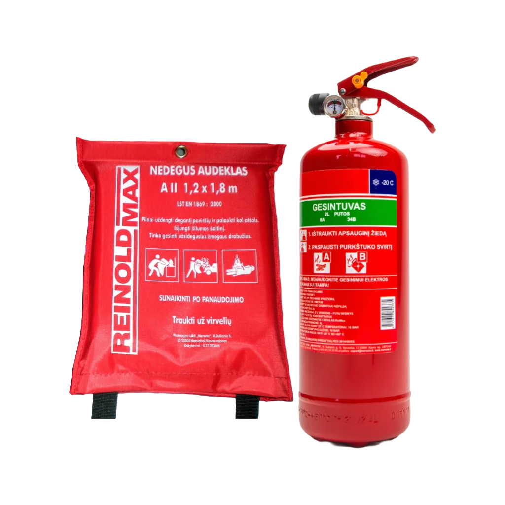 Priešgaisrinis rinkinys kepsninei Euratech