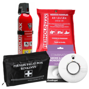 Priešgaisrinės saugos rinkinys kemperiui Euratech