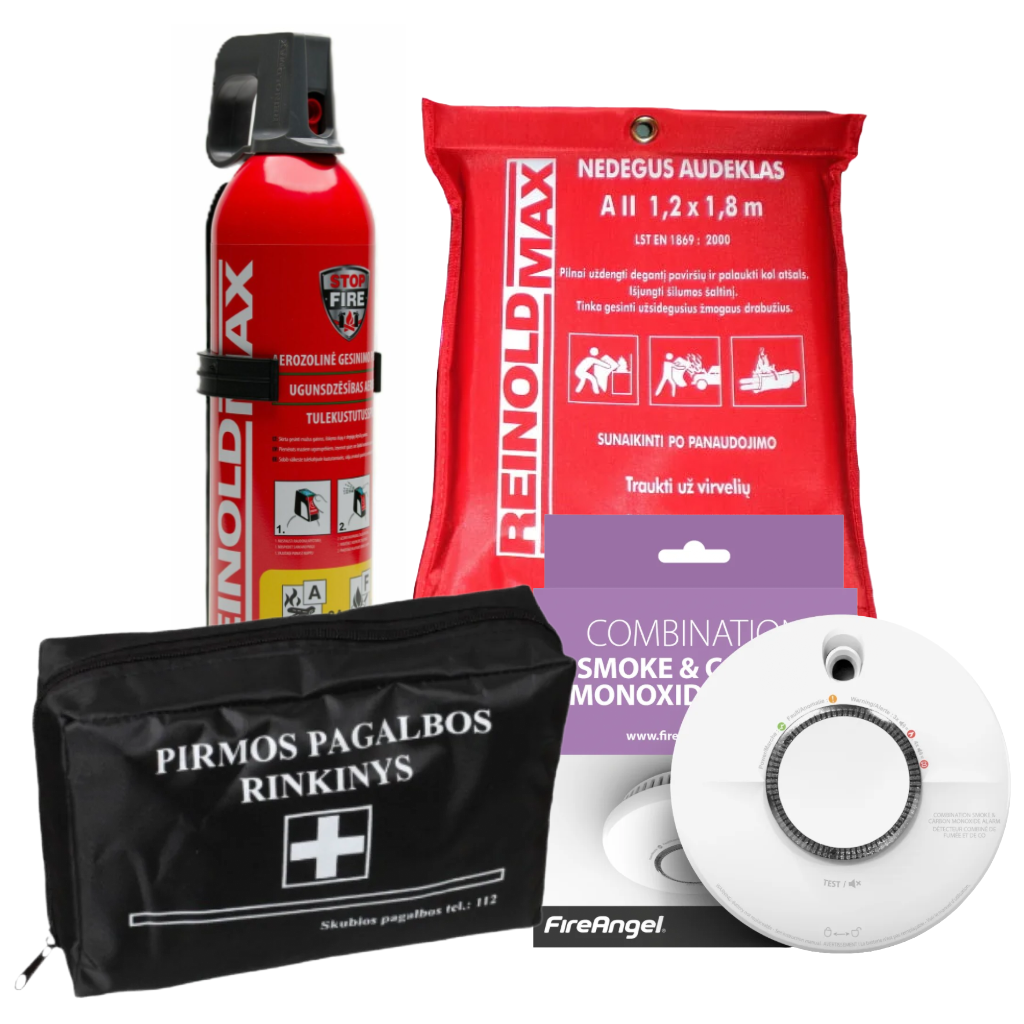 Priešgaisrinės saugos rinkinys kemperiui Euratech