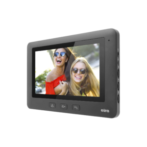 Vaizdo domofonas Eura VDP-45A3 Alpha Black (du monitoriai)