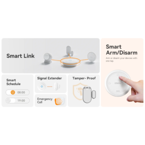 Belaidė apsaugos sistema Imou Kit-EU-5-M