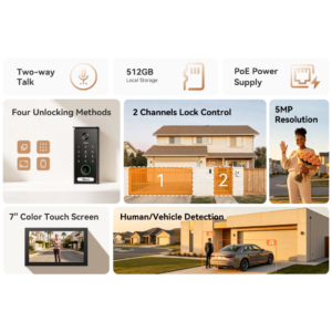 Vaizdo telefonspynė Imou VDP7 5MP PoE